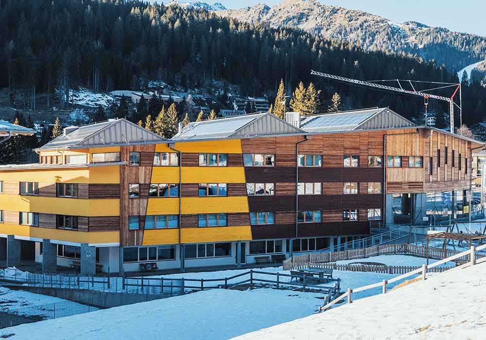 polo scolastico madonna di campiglio esteno impianto civile monfredini fausto