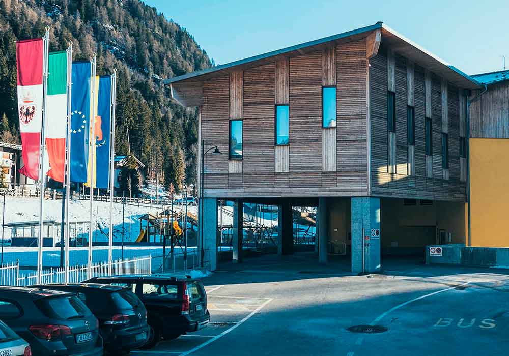 polo scolastico madonna di campiglio impianto civile monfredini fausto